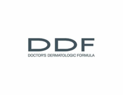 DDF DOCTOR'S DERMATOLOGIC FORMULA Logo (USPTO, 10.03.2010)