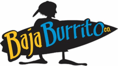 BAJA BURRITO CO. Logo (USPTO, 04/27/2010)