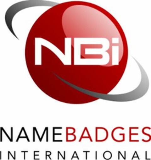 NBI NAME BADGES INTERNATIONAL Logo (USPTO, 06/23/2010)