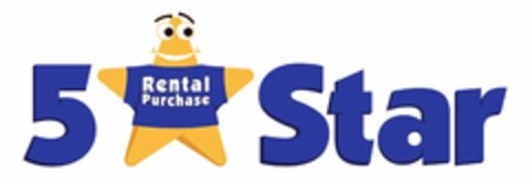 5 STAR RENTAL PURCHASE Logo (USPTO, 20.08.2010)