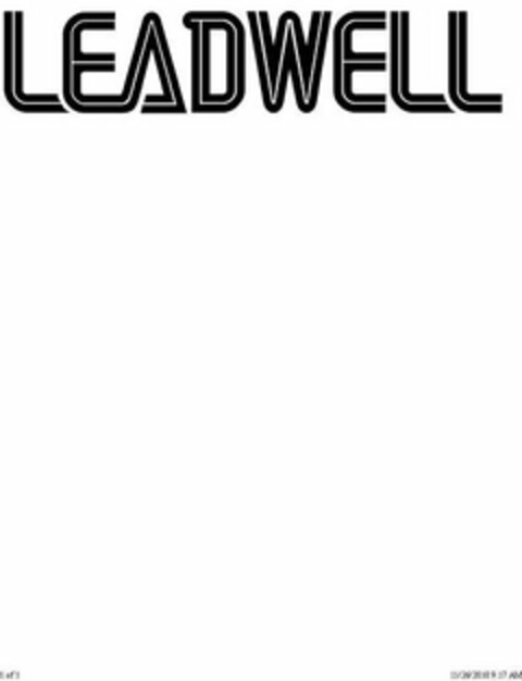 LEADWELL Logo (USPTO, 26.11.2010)