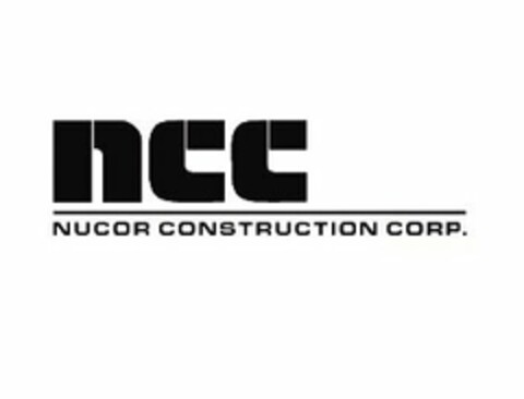 NCC NUCOR CONSTRUCTION CORP. Logo (USPTO, 01/21/2011)
