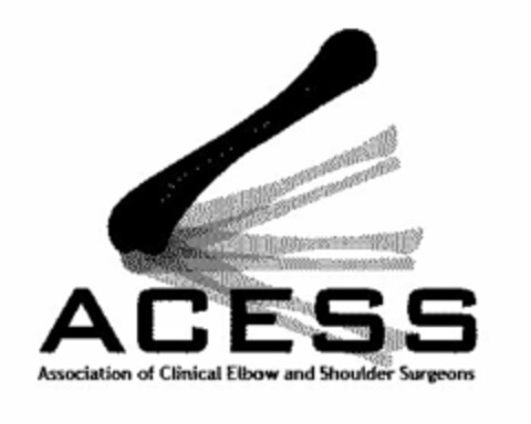 ACESS ASSOCIATION OF CLINICAL ELBOW AND SHOULDER SURGEONS Logo (USPTO, 04/19/2011)