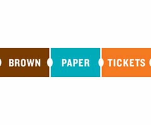 BROWN PAPER TICKETS Logo (USPTO, 13.05.2011)