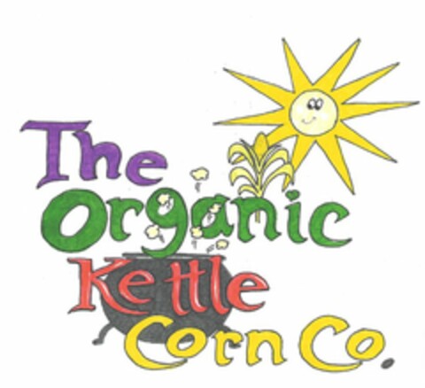 THE ORGANIC KETTLE CORN CO. Logo (USPTO, 05/30/2011)