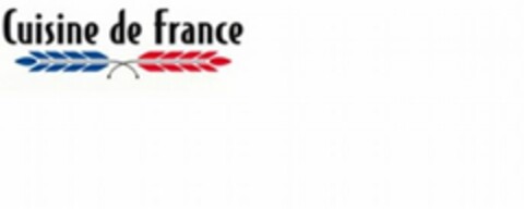 CUISINE DE FRANCE Logo (USPTO, 07.09.2011)