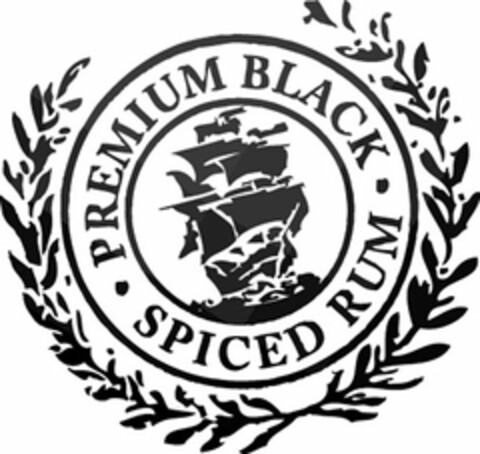 PREMIUM BLACK SPICED RUM Logo (USPTO, 07/17/2012)