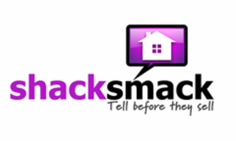 SHACKSMACK TELL BEFORE THEY SELL Logo (USPTO, 10/21/2012)