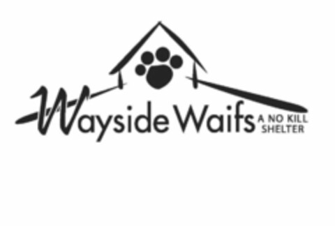 WAYSIDE WAIFS A NO KILL SHELTER Logo (USPTO, 26.11.2012)