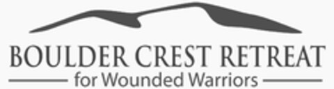 BOULDER CREST RETREAT FOR WOUNDED WARRIORS Logo (USPTO, 27.11.2012)