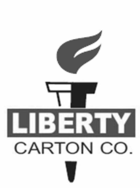 LIBERTY CARTON CO. Logo (USPTO, 01.10.2013)