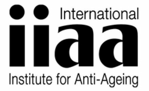 IIAA INTERNATIONAL INSTITUTE FOR ANTI-AGEING Logo (USPTO, 04.10.2013)