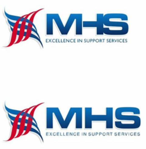 MHS EXCELLENCE IN SUPPORT SERVICES Logo (USPTO, 03/18/2014)