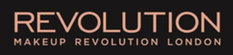 REVOLUTION MAKEUP REVOLUTION LONDON Logo (USPTO, 25.06.2014)