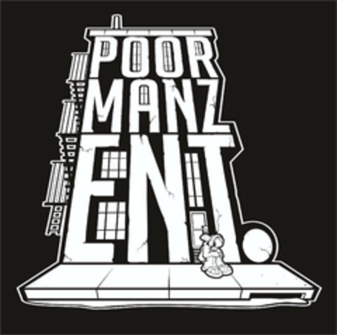 POOR MANZ ENT. Logo (USPTO, 05.07.2014)