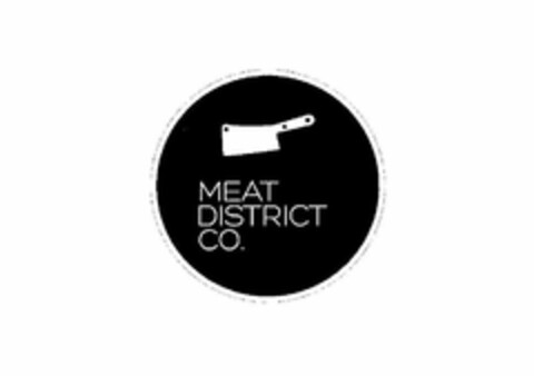 MEAT DISTRICT CO. Logo (USPTO, 08/20/2014)