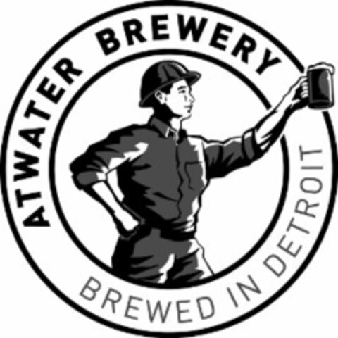 ATWATER BREWERY BREWED IN DETROIT Logo (USPTO, 03/10/2015)