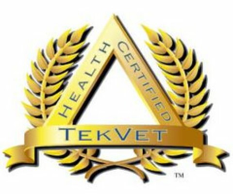 TEKVET HEALTH AND CERTIFIED Logo (USPTO, 15.06.2015)