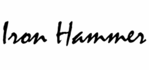 IRON HAMMER Logo (USPTO, 12.07.2015)