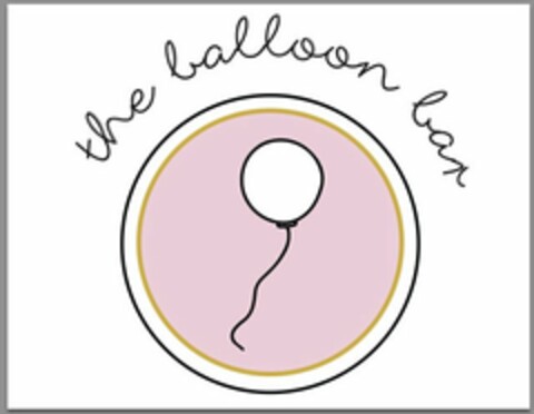 THE BALLOON BAR Logo (USPTO, 24.07.2015)