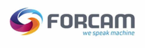 FORCAM WE SPEAK MACHINE Logo (USPTO, 18.08.2015)