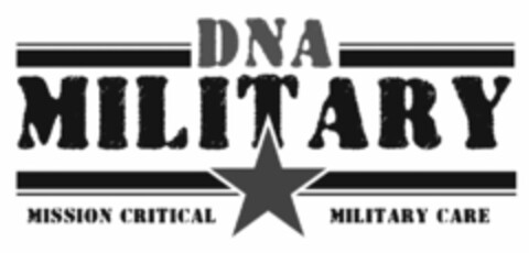 DNA MILITARY MISSION CRITICAL MILITARY CARE Logo (USPTO, 26.01.2016)