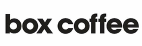 BOX COFFEE Logo (USPTO, 06/16/2016)