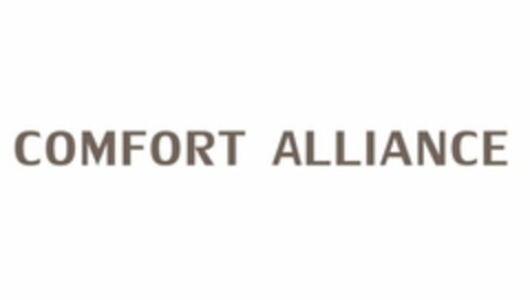 COMFORT ALLIANCE Logo (USPTO, 01.07.2016)