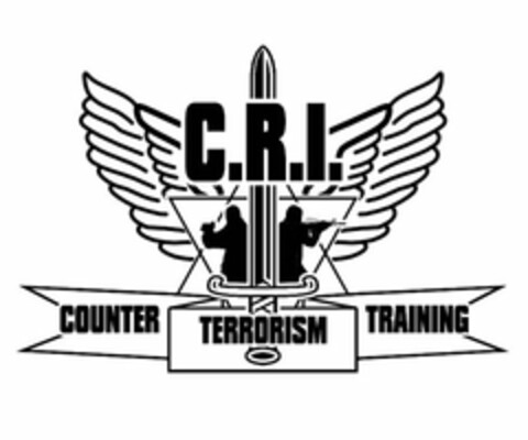 C.R.I. COUNTER TERRORISM TRAINING Logo (USPTO, 23.07.2016)