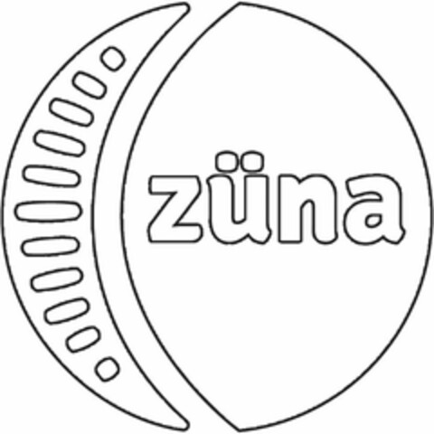 ZÜNA Logo (USPTO, 07/26/2016)