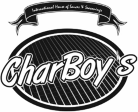 CHARBOY'S INTERNATIONAL HOUSE OF SAUCES& SEASONINGS Logo (USPTO, 07/31/2016)