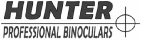 HUNTER PROFESSIONAL BINOCULARS Logo (USPTO, 07.09.2016)