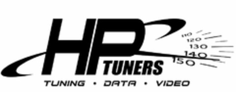 HPTUNERS TUNING · DATA · VIDEO 110 120 130 140 150 Logo (USPTO, 13.09.2016)