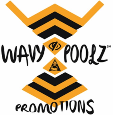 WAVY POOLZ PROMOTIONS Logo (USPTO, 25.10.2016)