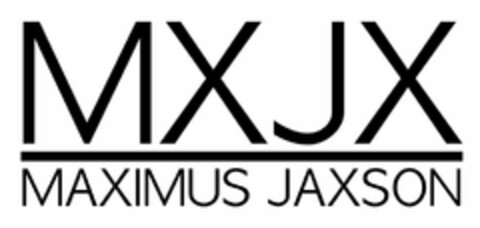 MXJX MAXIMUS JAXSON Logo (USPTO, 25.04.2017)