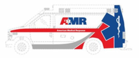AMR AMERICAN MEDICAL RESPONSE Logo (USPTO, 07/27/2017)