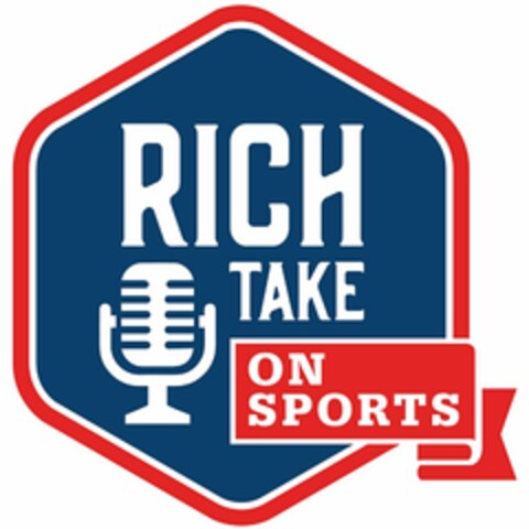 RICH TAKE ON SPORTS Logo (USPTO, 01/10/2018)