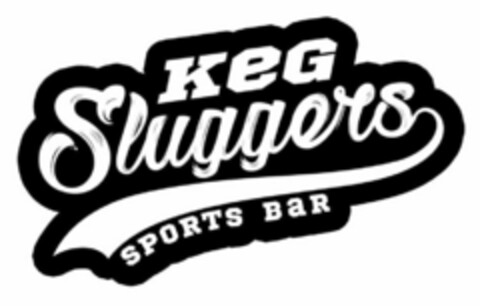 KEG SLUGGERS SPORTS BAR Logo (USPTO, 05/16/2018)