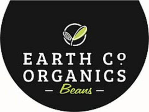 EARTH CO. ORGANICS -BEANS- Logo (USPTO, 25.09.2018)