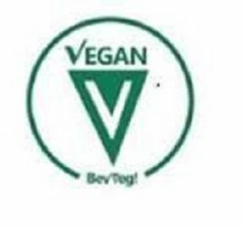 VEGAN V BEVVEG! Logo (USPTO, 12/03/2018)