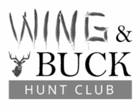 WING & BUCK HUNT CLUB Logo (USPTO, 10.04.2019)