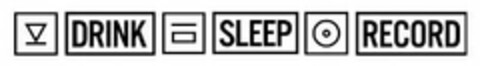 DRINK SLEEP RECORD Logo (USPTO, 16.04.2019)