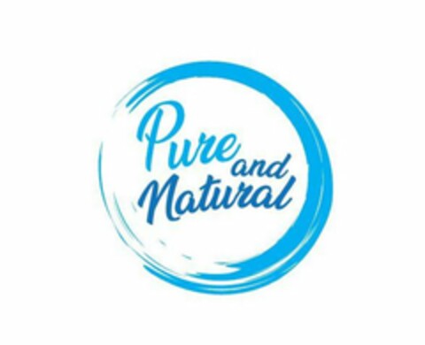 PURE AND NATURAL Logo (USPTO, 05/03/2019)