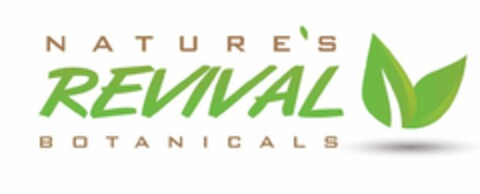 NATURE'S REVIVAL BOTANICALS Logo (USPTO, 18.06.2019)