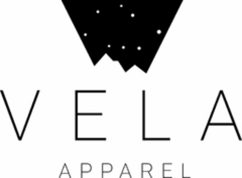 VELA APPAREL Logo (USPTO, 10.07.2019)