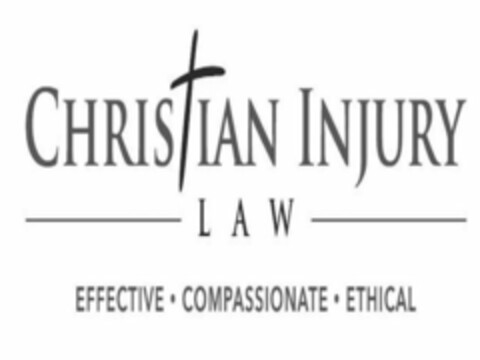 CHRISTIAN INJURY LAW EFFECTIVE· COMPASSIONATE· ETHICAL Logo (USPTO, 22.04.2020)