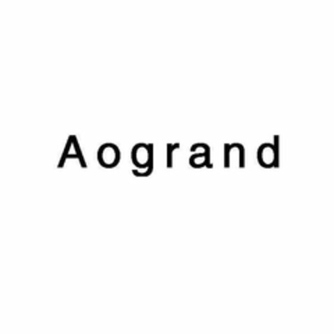 AOGRAND Logo (USPTO, 08.05.2020)