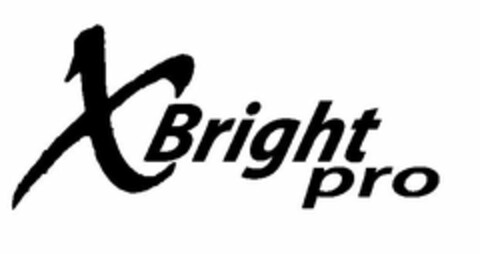 X BRIGHT PRO Logo (USPTO, 09.06.2020)