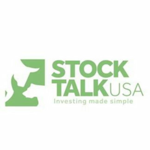 STOCK TALK USA INVESTING MADE SIMPLE Logo (USPTO, 18.08.2020)