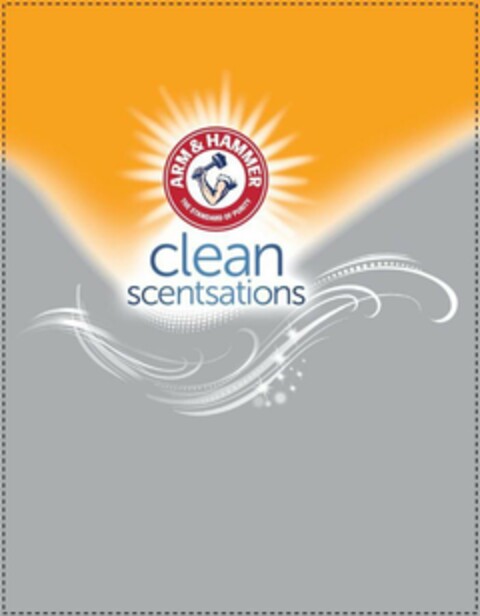 ARM & HAMMER THE STANDARD OF PURITY CLEAN SCENTSATIONS Logo (USPTO, 17.09.2020)